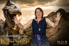Green Screen Wedding Photo Booth for Eric and Kristina Borhorquez at Skyline Country Club